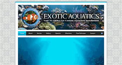 Desktop Screenshot of exoticaquaticstexas.com